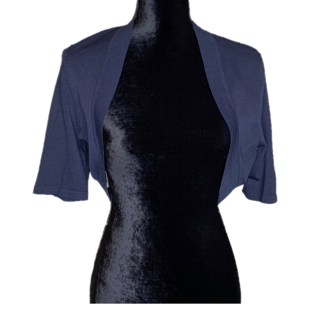 Ann Taylor Black Bolero Cover Up Size M